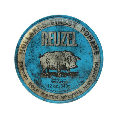 Reuzel Blue Pomade | Fijación Fuerte y Brillo Alto