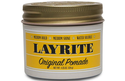 Layrite Original Pomade | Fijación Media y Brillo Natural