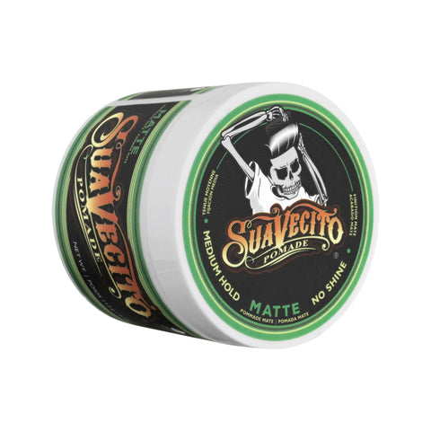 Suavecito Matte Pomade | Fijación Media y Acabado Mate