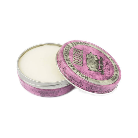 Reuzel Pink Pomade Grease | Fijación Fuerte y Brillo Medio