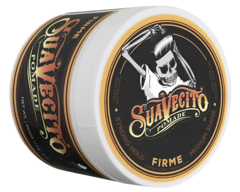 Suavecito Firme Hold Pomade | Fijación Extra Fuerte y Brillo Alto