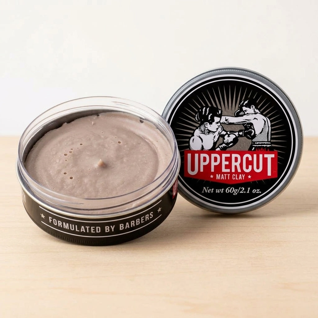 Uppercut Clay - tarro abierto con contenido
