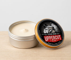 Uppercut Texture Cream - tarro abierto con contenido