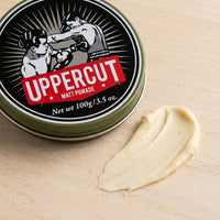Uppercut Matte Pomade, primer plano de la textura