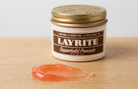 Layrite Superhold Pomade - primer plano de la textura