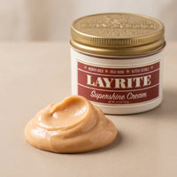 Layrite Supershine Cream, primer plano de la textura