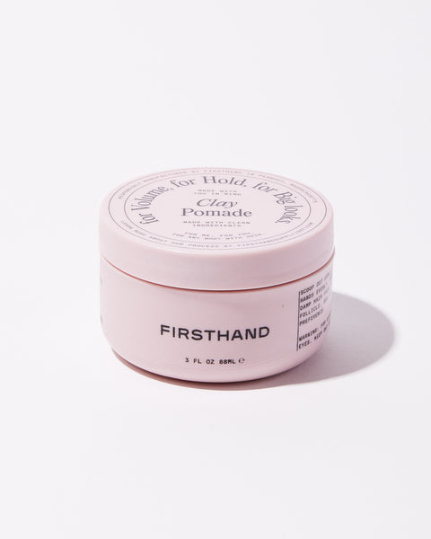 Firsthand Supply Clay Pomade, sterke hold, mat resultaat