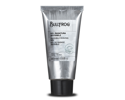 Bullfrog Invisible Shaving Gel, transparant scheergelei voor precisie