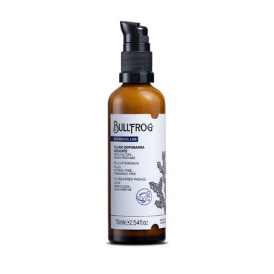 Bullfrog Mild Aftershave Fluid, kalmerende aftershave voor gevoelige huid
