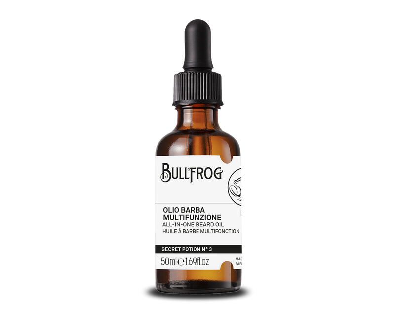 Bullfrog Secret Potion No. 3 Beard Oil, maritiem en amber baardolie