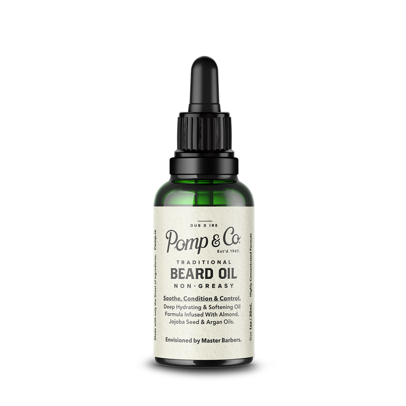 Pomp & Co. Beard Oil, hydraterende baardolie met lime & black pepper