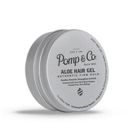 Pomp & Co. Aloe Hair Gel, pot onder een hoek