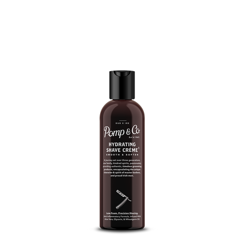 Pomp & Co. Shave Creme, hydraterende scheercreme voor glad scheren
