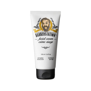 Barberstation Facial Cream 100 ml, parte frontal del tubo