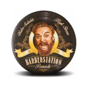 Barberstation Pomade 120 ml - pot, bovenaanzicht