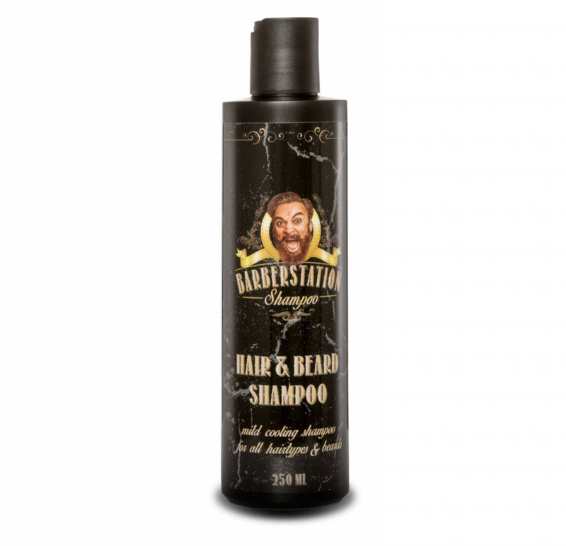 Barberstation Hair & Beard Shampoo 100ml – shampoo voor mannen
