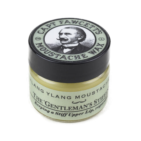 Captain Fawcetts Moustache Wax Ylang Ylang 15ml - aluminium blikje