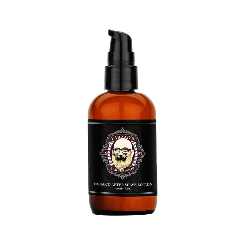 Crown Shaving Co. Farzad's Tobacco Aftershave 120 ml - pompfles, vooraanzicht
