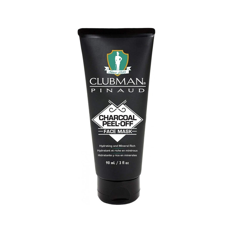 Ed. Pinaud Clubman Charcoal Peel-off Face Mask 90 ml - tube, vooraanzicht