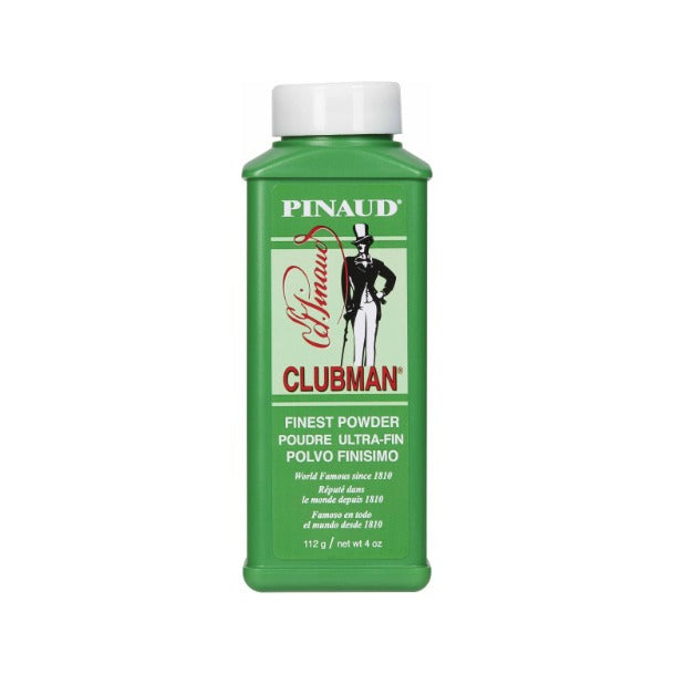 Ed. Pinaud Clubman Finest Talc 112 g - fles, vooraanzicht
