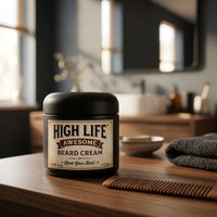 High Life Awesome Beard Cream - lifestyle setting