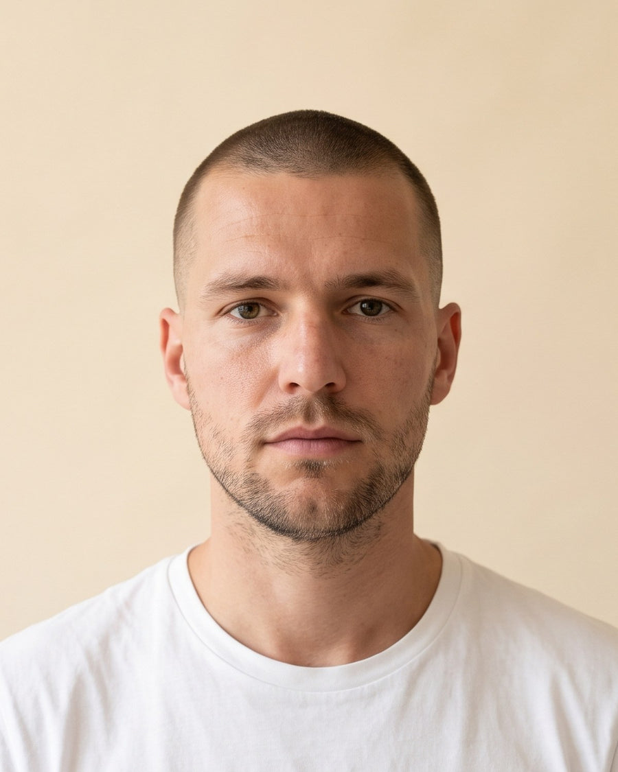 Buzz cut: frente