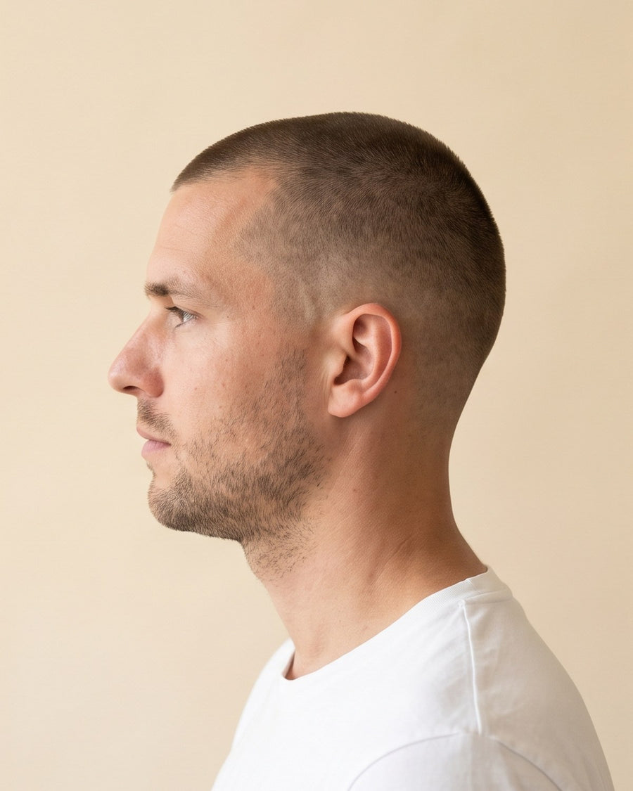 Buzz cut: lado
