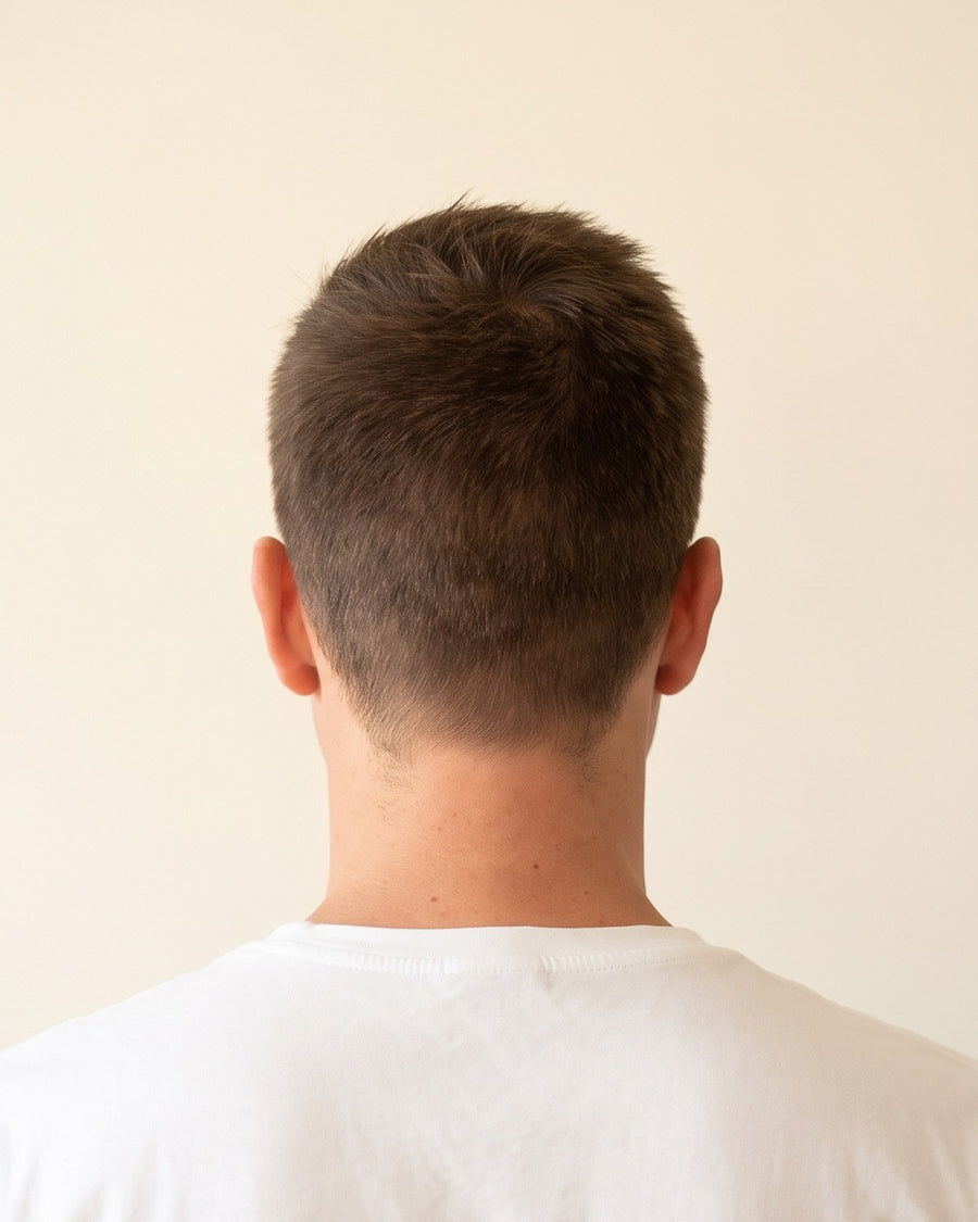 Crew cut: atrás