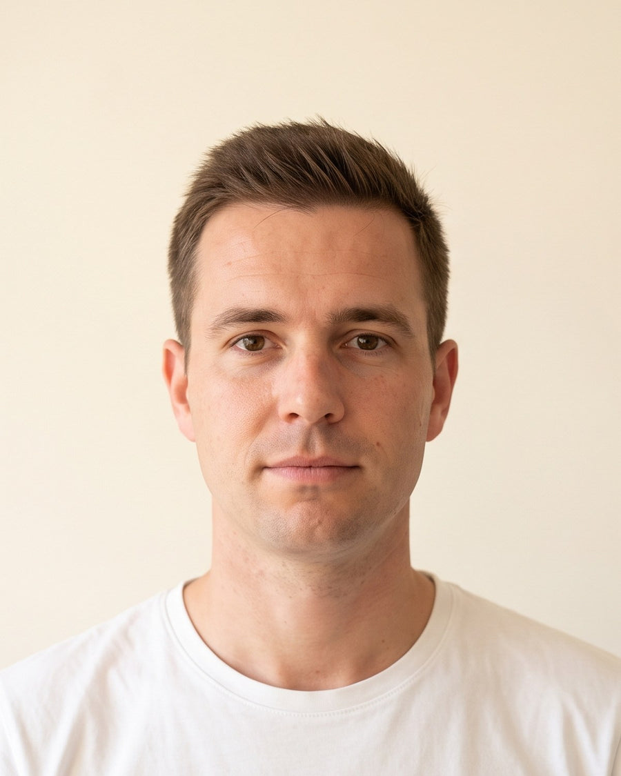 Crew cut: frente