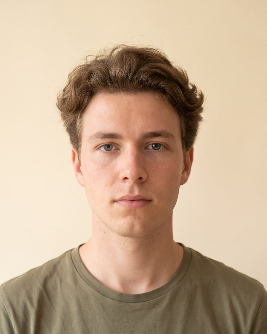 Fluffy hair: frente