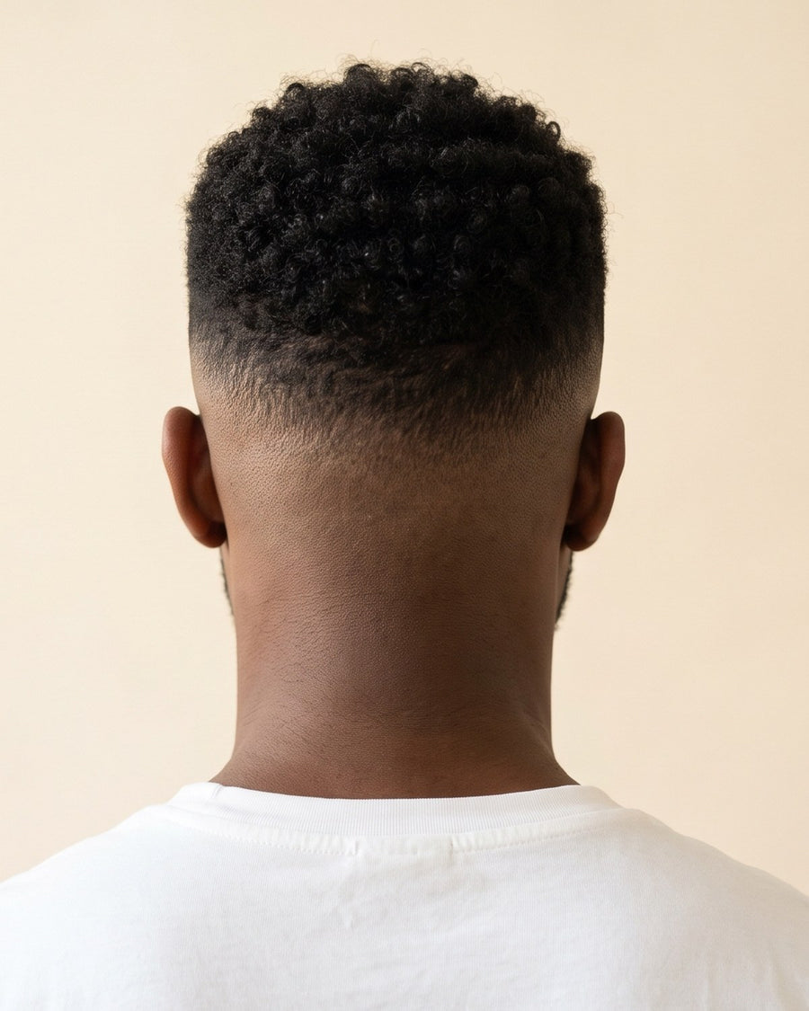 High fade: atrás