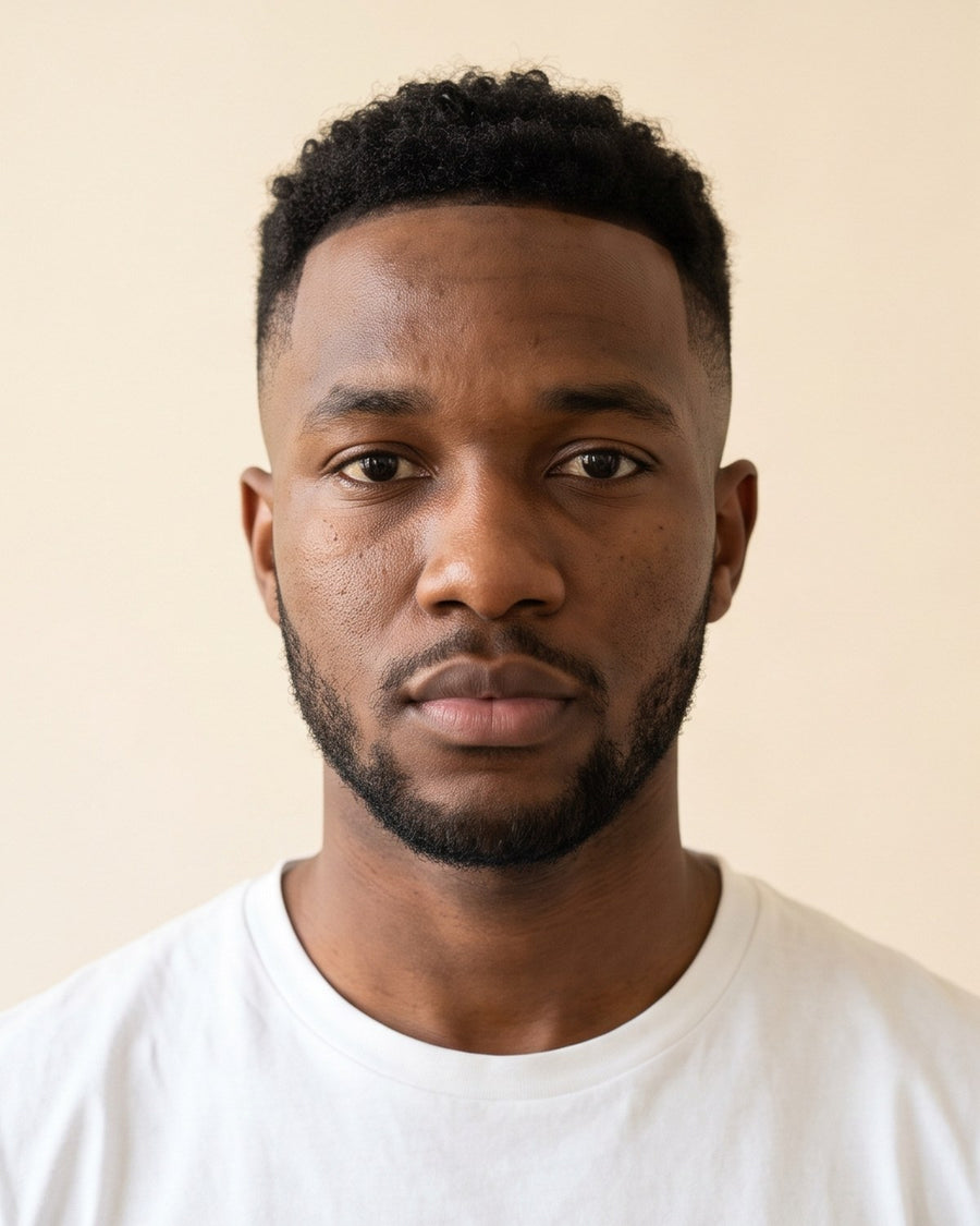 High fade: frente
