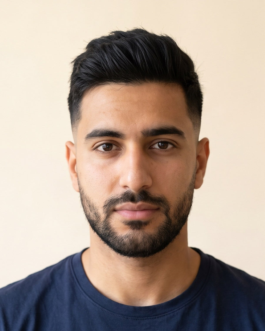 Mid fade: frente