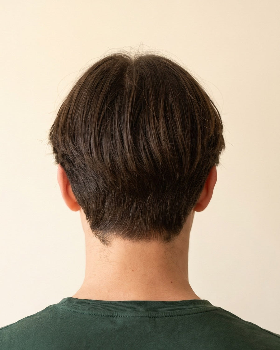 Middle part: atrás