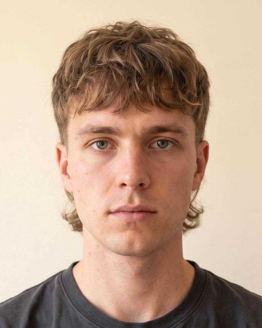 Modern mullet: frente