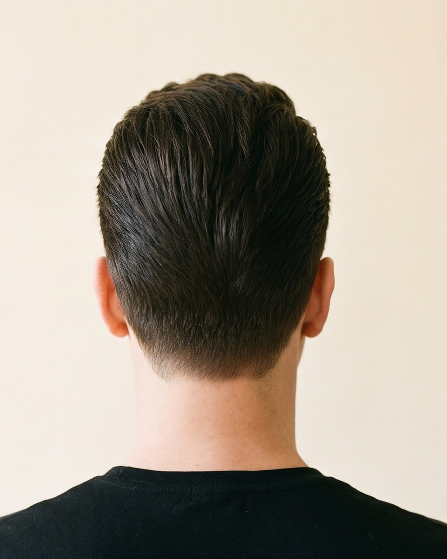 Pompadour: atrás