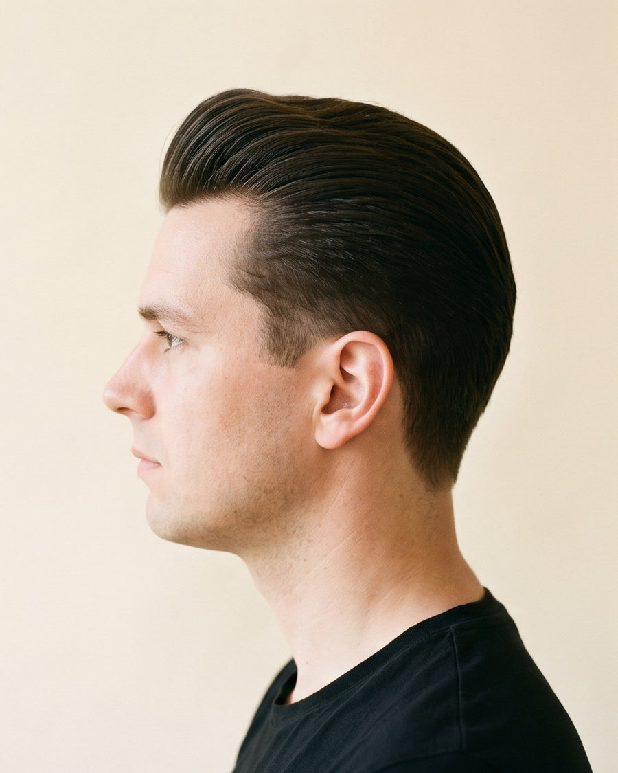 Pompadour: lado