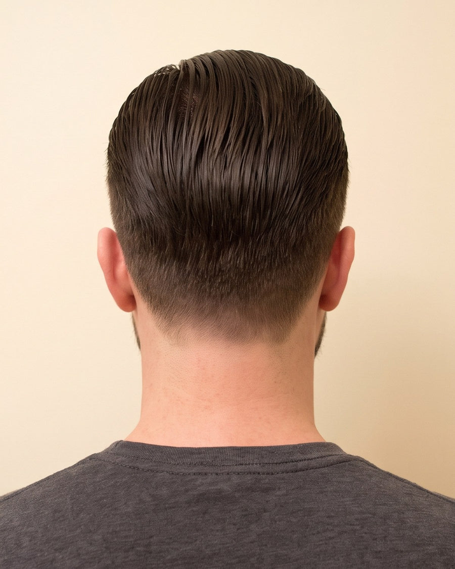 Slick back: atrás