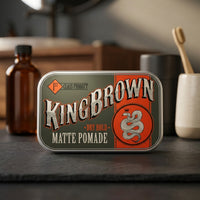 King Brown Matte Pomade - productfoto
