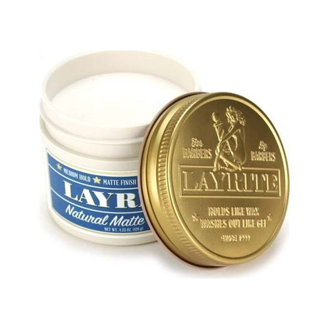 Layrite Natural Matte Cream | Fijación Media y Acabado Mate