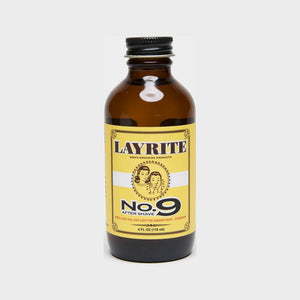 Layrite No.9 Bay Rum Aftershave 118 ml - fles, vooraanzicht