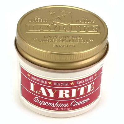 Layrite Supershine Cream | Fijación Media y Brillo Alto