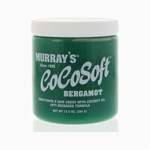 Murrays Cocosoft Bergamot - vooraanzicht groene pot op witte achtergrond