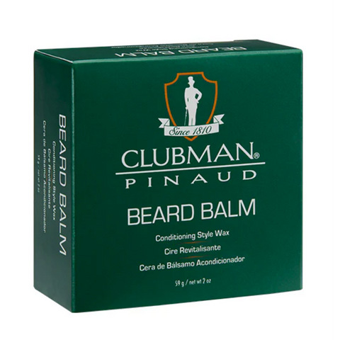 Clubman Pinaud Baardbalsem 59 gram blik, klassieke barbershop baardverzorging