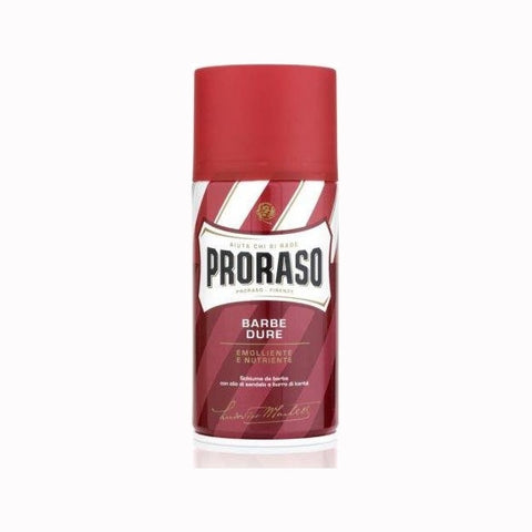 Proraso Scheerschuim Sandalwood 300 ml - spuitbus, vooraanzicht