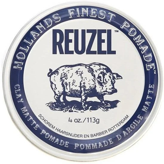 Reuzel Clay Matte Pomade – clay voor mannen