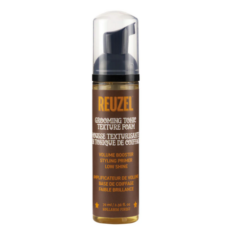 Reuzel Grooming Tonic Texture Foam 70 ml bus, volumegevende pre-styler mousse