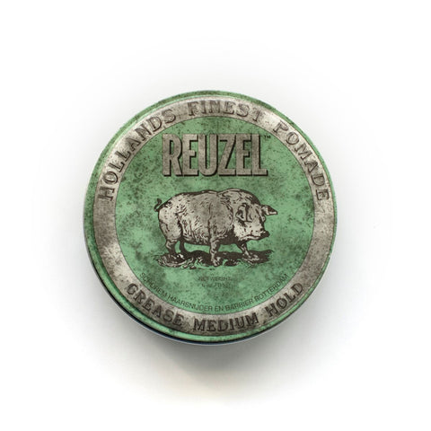 Reuzel Green Grease Medium Hold Pomade – wax voor mannen