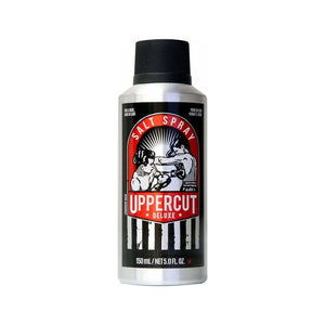 Uppercut Salt Spray, botella pulverizadora plateada de 150 ml con logo de boxeadores