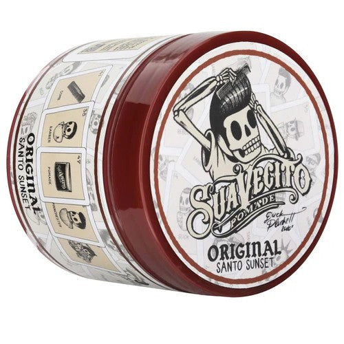 Suavecito Santo Sunset Original Hold Pomade | Fijación Media y Brillo Alto